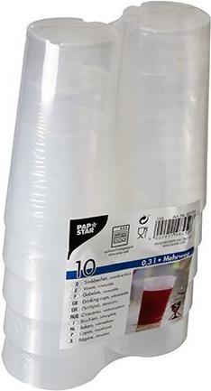 Produktbild Papstar Mehrweg Trinkbecher (10 x)