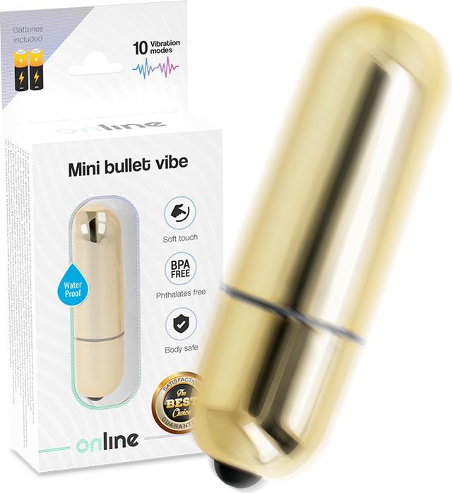 Image du produit Online Mini Bullet Vibe - Or