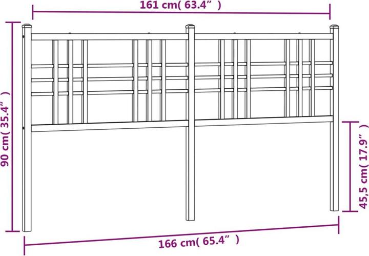 Actual product image VidaXL Karen (187 x 3 x 90 cm)
