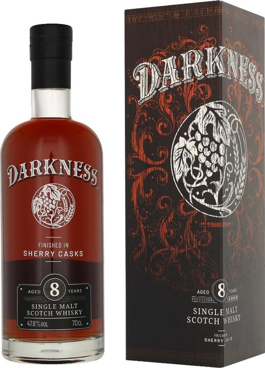 Actual product image Darkness Sensations 8 Years (Scotch whisky, 1 x 70 cl)