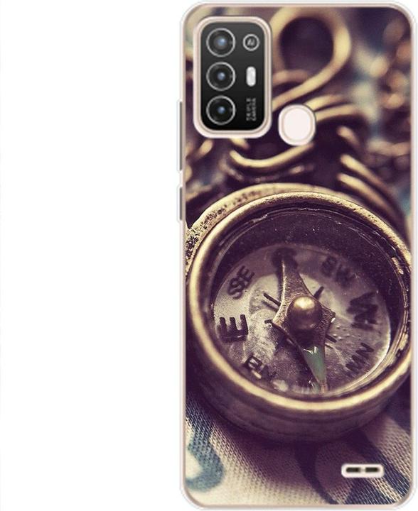Produktbild König Design Hülle Handy Schutz für ZTE Blade A52 Case Cover Tasche Bumper Etuis Backcover (ZTE Blade A52)