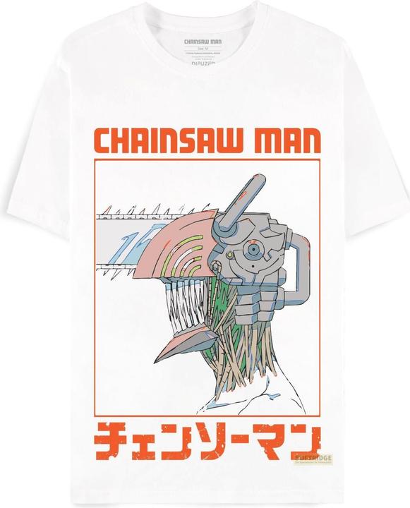 Difuzed Chainsaw Man - Three Tone Chainsaw Men's Short Sleeved T-shirt - M (M)
