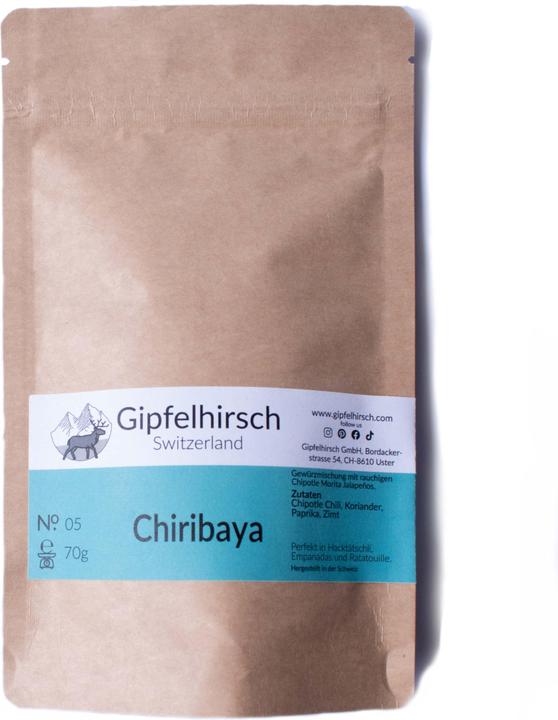 Produktbild Gipfelhirsch Mexikanisches Gewürz Chiribaya (70 g)