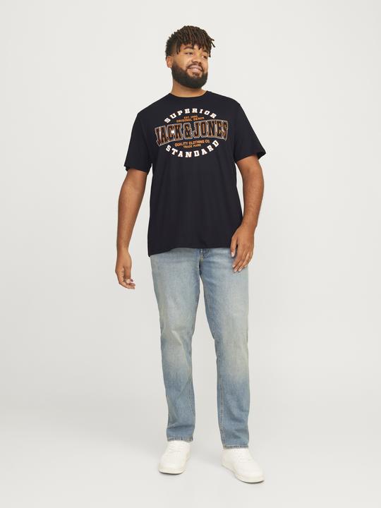 Image du produit Jack & Jones Jjelogo Tee Ss O-Neck 2 Col Aw24 S Pls (8XL)