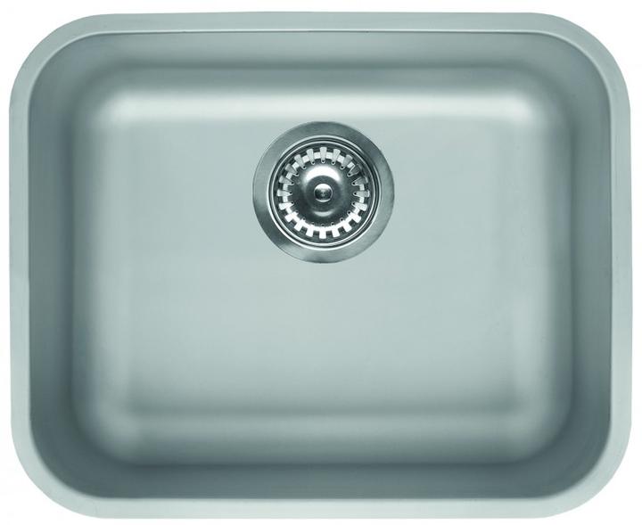 Produktbild Elleci Space 500 R50 Unterbaubecken Rechteckig Edelstahl (Unterbauspüle)
