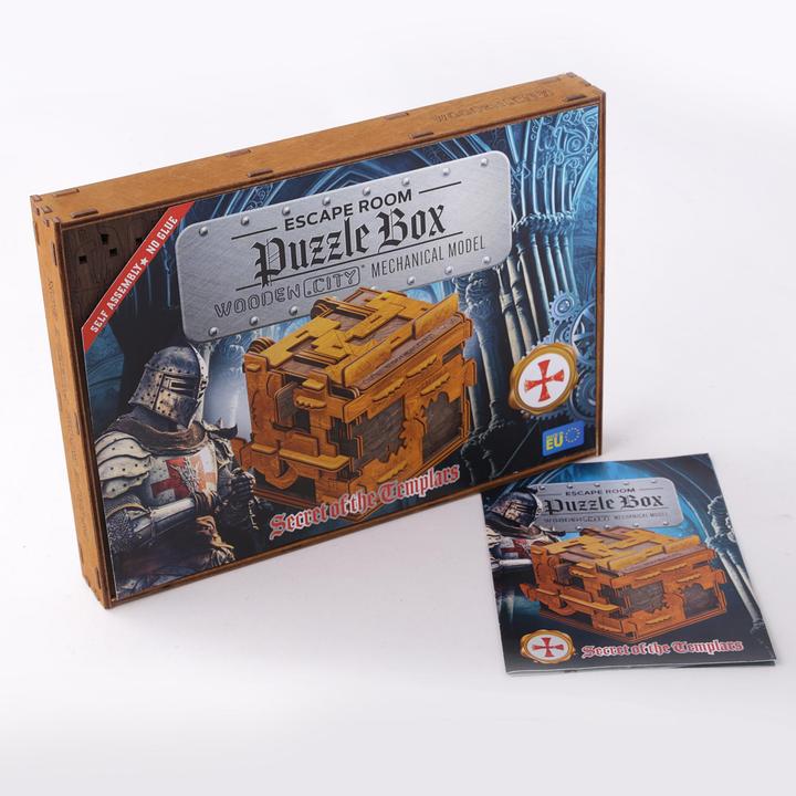 Produktbild WoodenCity WOODEN CITY 3D Holzpuzzle Escape Room: 149 Puzzle Box (149 Teile)