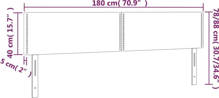 Immagine prodotto VidaXL Zobor (180 x 5 x 88 cm)