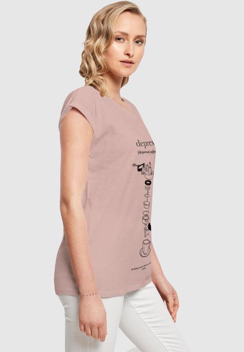 Image du produit Mister Tee MisterTee Ladies Depresso Extended Shoulder Tee - 174691 (L)