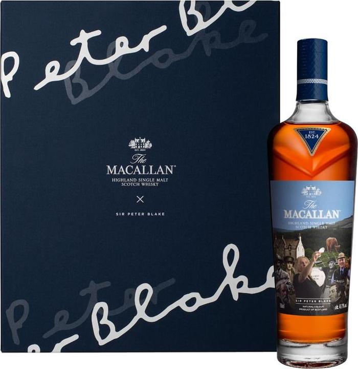 Macallan The SIR PETER BLAKE Highland Single Malt Scotch Whisky 47,7% Vol. 0,7l in Geschenkbox (Scotch Whisky)