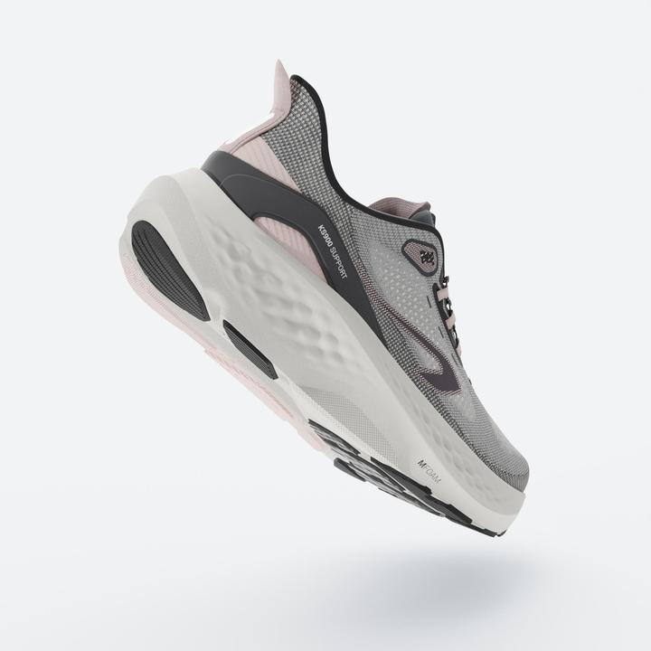 Actual product image Kiprun Laufschuhe Damen - KS900 Support schwarz/rosa (40)