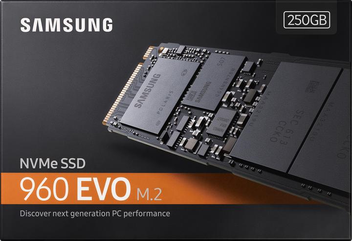 Image du produit Samsung 960 Evo (250 Go, M.2 2280)