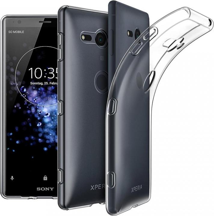 Screenguard Sony Xperia XZ2 Compact Étui souple en TPU transparent (Sony Xperia XZ2 Compact)