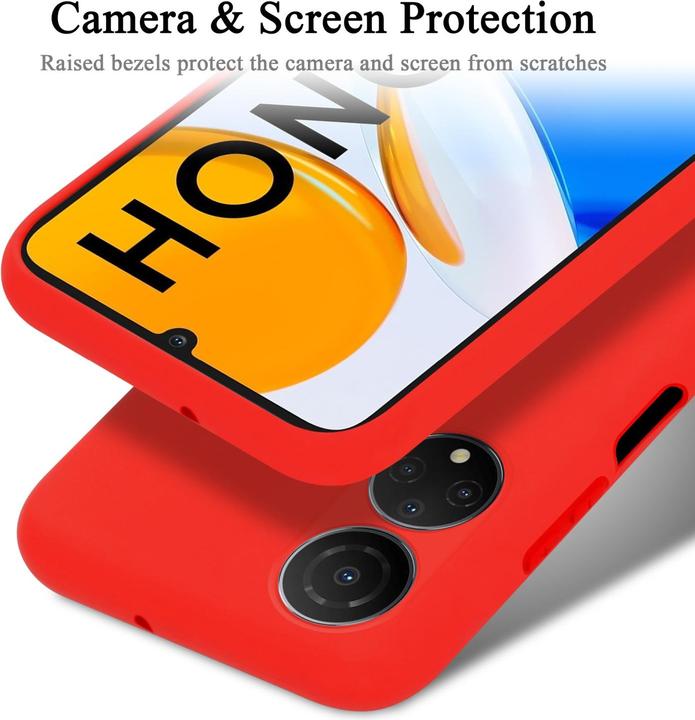 Image du produit Cadorabo TPU Liquid Silicone Case Housse pour Honor X7 (Honor X7)