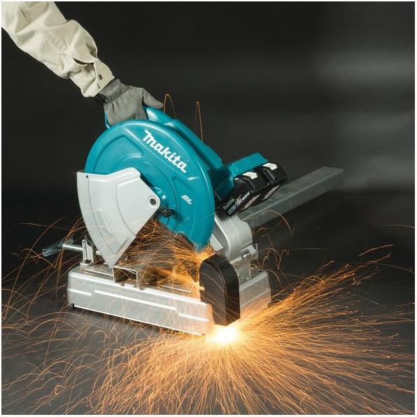 Produktbild Makita 2x18V Akku-Trennschleifmaschine DLW140 (Trennschleifer, 140 W)