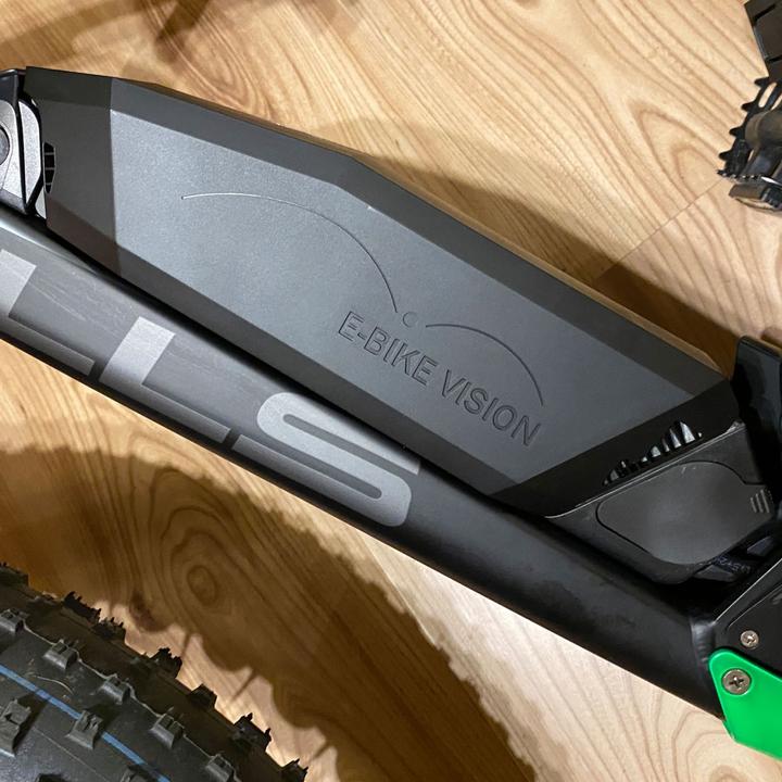 Actual product image E-Bike-Vision Power Pack lite e-bike battery exactly suitable for the Bulls Monster-E 36 (E-bike battery cover)