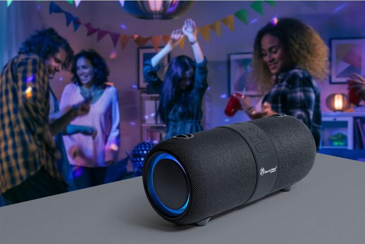 Image du produit Technaxx Haut-parleur Bluetooth® MusicMan LED SoundBlaster BT X56 (4 h, Fonctionnement sur batterie)