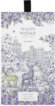 Immagine prodotto Woods Of Windsor Lavanda di Fine English Soap 3 x 60 g (Sapone duro)