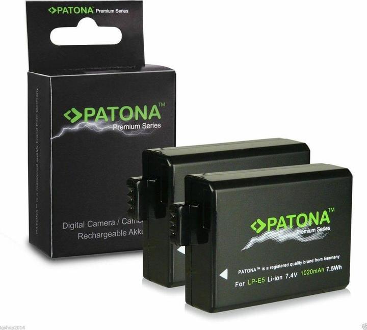 Produktbild Patona Premium Akku Canon LP-E5 (Kamera Akku)
