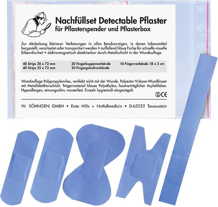 Produktbild Söhngen Nachfüllset detectable komplett für Pflasterspender (1 x)