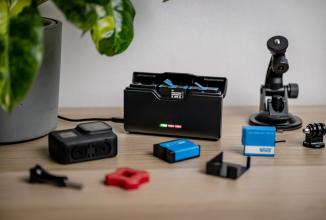 Produktbild Newell USB-C Dreikanal-Ladegerät für GoPro 5/6/7/8/9/10/11 (9, 11, GoPro 5)