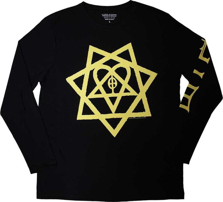 Him Heartagram TShirt Langärmlig