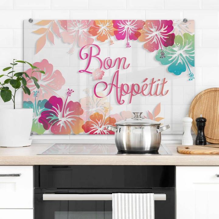 Produktbild Trenddeko Bon Appetit - Lotusblüten (40 x 60 cm)