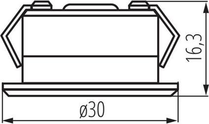 Actual product image Kanlux Research study LED 1W LED IMBER NW 40 lm 4000K (23520) (40 lm)