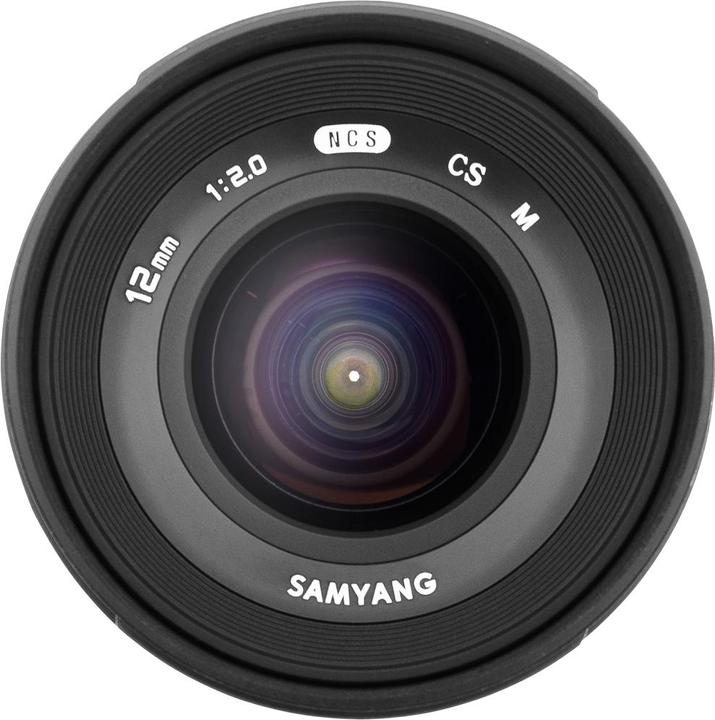 Actual product image Samyang 12mm f/2.0 NCS CS, Canon M (Canon EF-M, APS-C / DX)