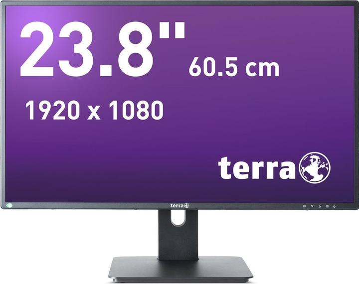 Produktbild Wortmann TERRA 3030206 LED display (23.8") pixels Full HD Black (1920 x 1080 Pixel, 23.80")
