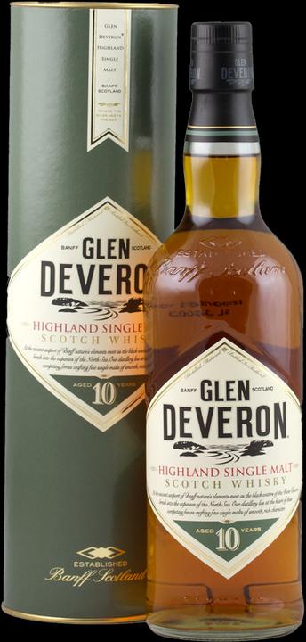 Image du produit Glen Deveron 10 ans (Single Malt, Scotch Whisky, 1 x 70 cl)