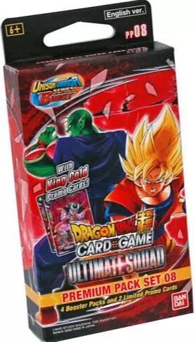 Image du produit Dragon Ball DragonBall Super CCG - Unison Warrior Series Set 8 - Ultimate Squad Premium Pack (Anglais, Pack de boosters)