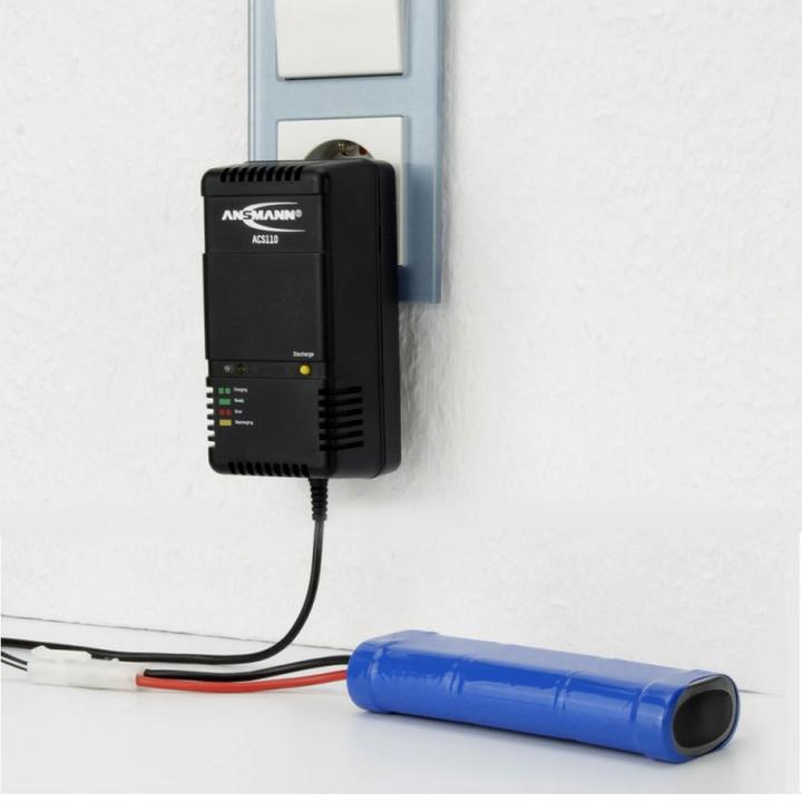 Actual product image AccuCell Akkupack-Ladegerät ACS 110 NiCd, NiMH für 1,2 Volt bis 12 Volt AkkuPack