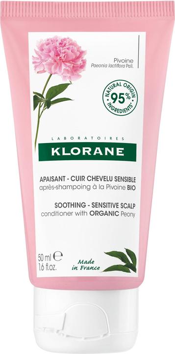 Produktbild Klorane Beruhigende Pflegespülung mit BIO-Pfingstrose (50 ml)