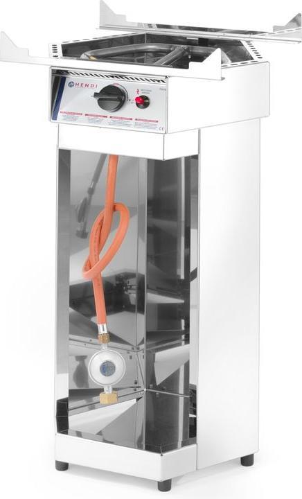 Productafbeelding Hendi Fiesta 600 gasbarbecue met paellapan (4.80 kW)