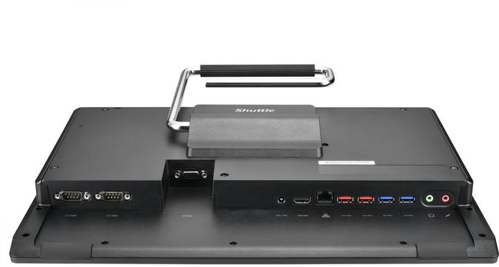 Actual product image Shuttle XPC AIO Barebone P55U3 15.6inch Intel Core i3-1315U 2xSODIMM DDR5 1xM.2 1xSATA 1xHDMI Black (Intel Core i3-1315U)