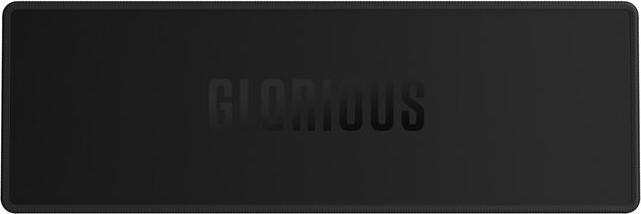 Glorious Keyboard Mat 100% - Stitched - Black