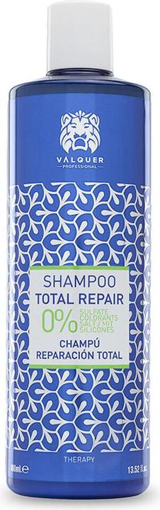 Produktbild Valquer Premium Total Repair Shampoo ohne Salz, Sulfate und Silikone 400ml (400 ml, Flüssiges Shampoo)