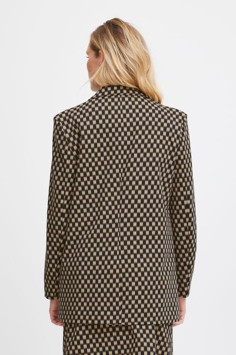 Actual product image Ichi IHKATE PRINT OVERSIZE BL 20120502 (S)