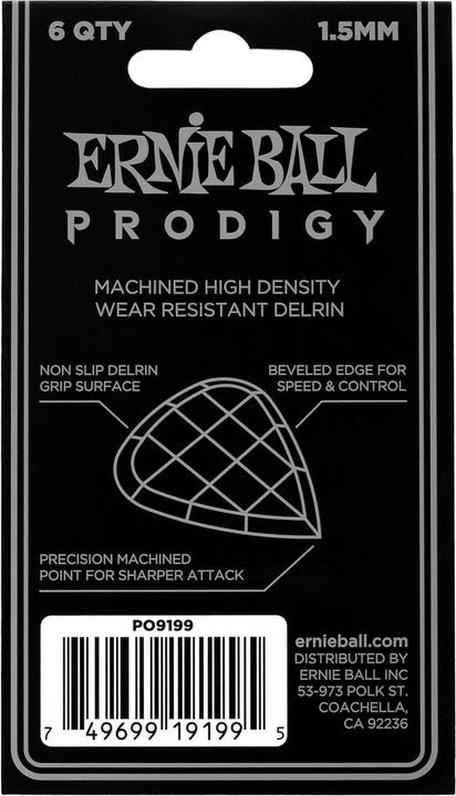 Image du produit Ernie Ball Prodigy (6 x, 1.50 mm)