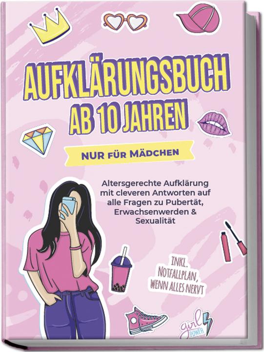 Produktbild Aufklärungsbuch ab 10 Jahren NUR für Mädchen: Altersgerechte Aufklärung mit cleveren Antworten auf a (Deutsch, Karolin Berghaus, 2024)