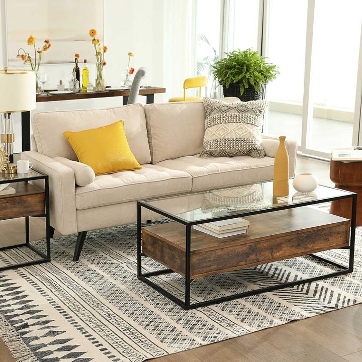 Image du produit Songmics table basse (60 x 106 x 45 cm)