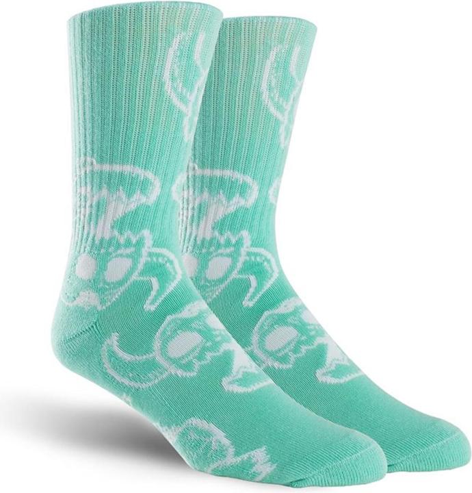 Actual product image Toy Machine Monster Skull Socks (One size)