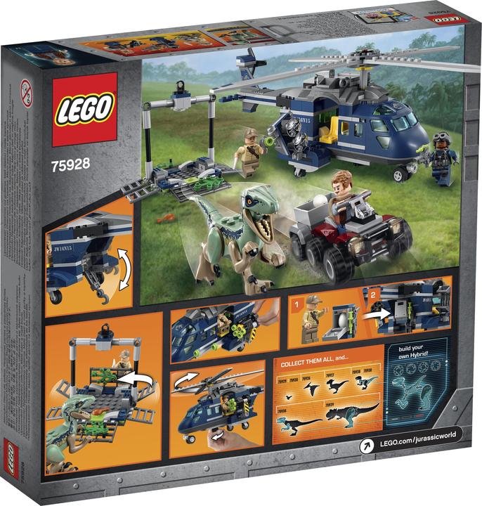 Immagine prodotto LEGO L'inseguimento dell'elicottero di Blue (75928, LEGO Jurassic World)