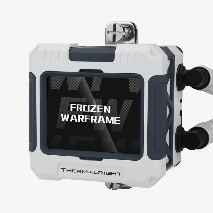 Actual product image Thermalright Frozen Warframe 360 White ARGB - AIO, 360mm, LCD