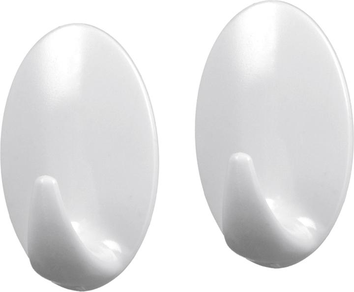 Metaltex Adhesive hook egg shape large set of 2