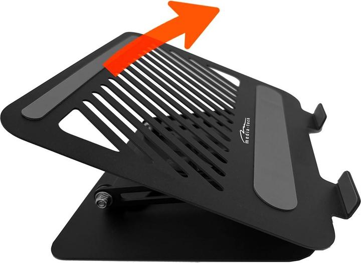 Produktbild Media-Tech Verstellbarer drehbarer ergonomischer Laptopständer 10–17” LAPTOP STAND ROTO MT2662