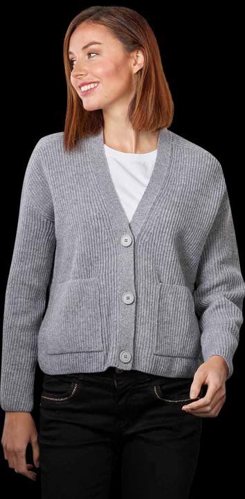 Actual product image Armedangels Naokaa Reglana Cardigan Light Grey Melange (L)