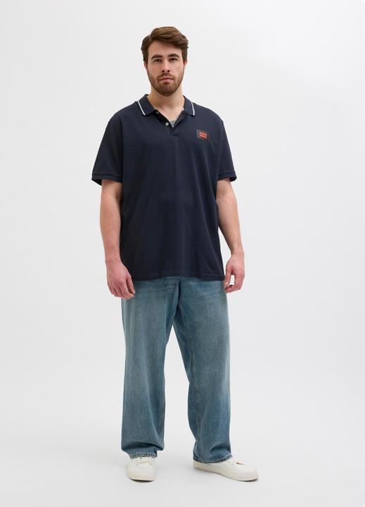 Produktbild Jack & Jones Plus Size Gedruckt Poloshirt Poloshirt (4XL)