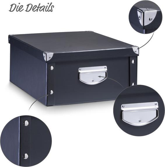 Produktbild Zeller Present Aufbewahrungsbox (33 x 17 x 40 cm, 22.50 l)