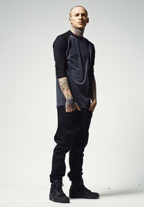 Produktbild Urban Classics Contrast 3/4 Sleeve Raglan Tee (L)